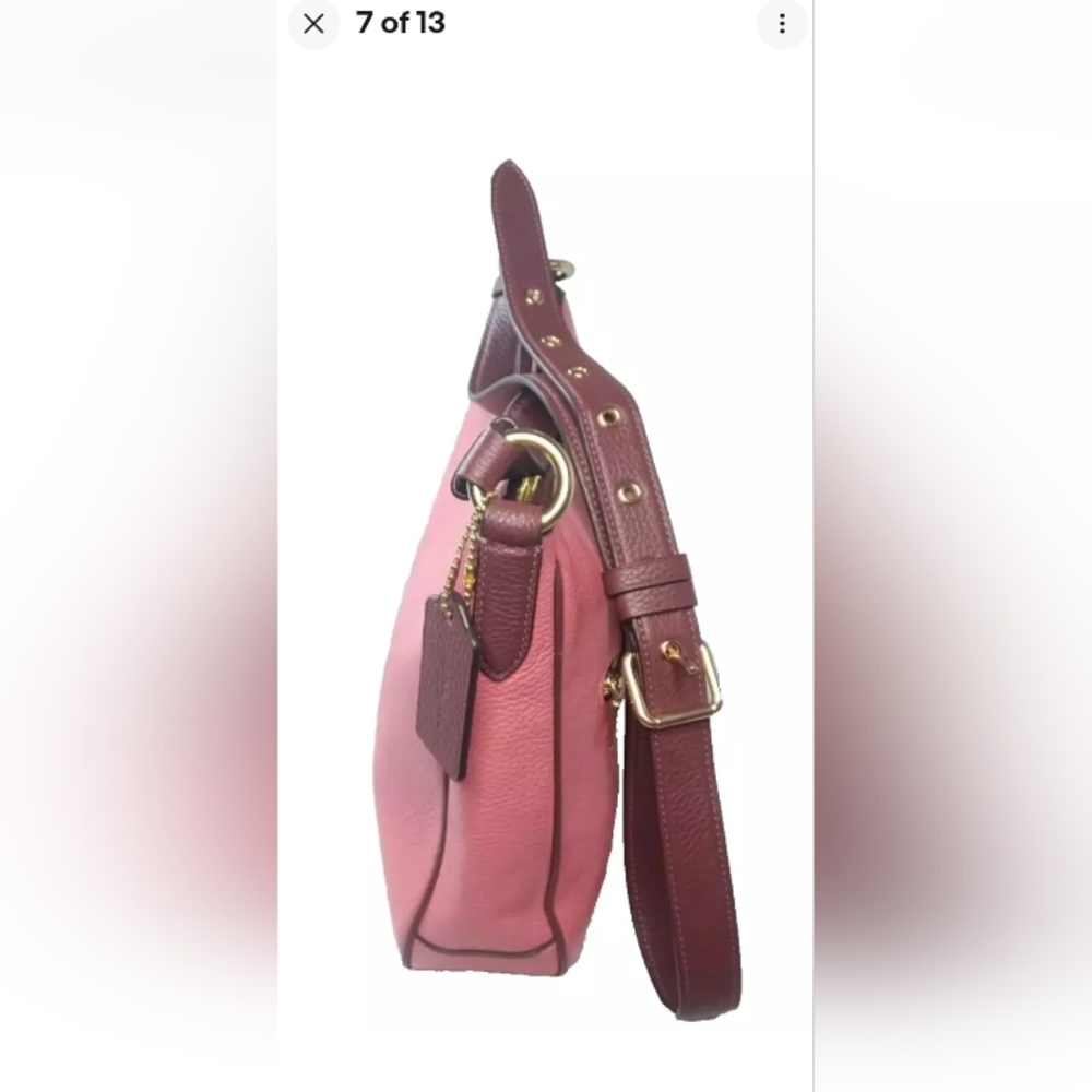 Coach Pink Crossbody Bag - Picture 7 of 13